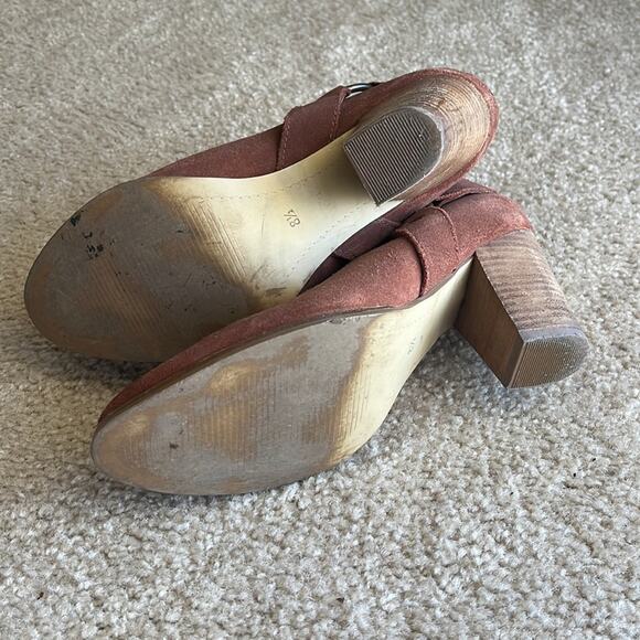 Seychelles Impossible Suede Cognac Bootie - Picture 7 of 11